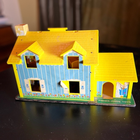 FISHER PRICE💥1969 VINTAGE~SOLD OUT💥PLAY FAMILY HOUSE#952 - Picture 11 of 12